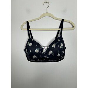 PINK Victoria’s Secret Floral Wear Everywhere Lightly Lined Bra Size 36C